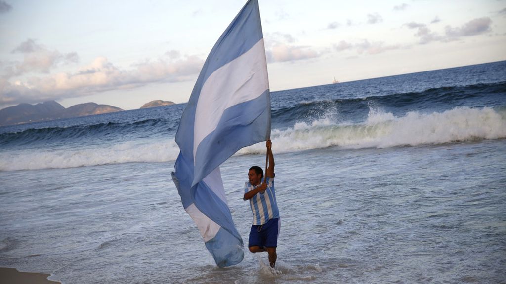 Incluso alguno quiso plantar la bandera a modo de conquista