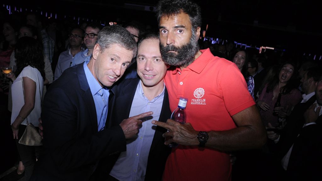 Enrico Gambara, Chema Garabito y Rafa Lomana