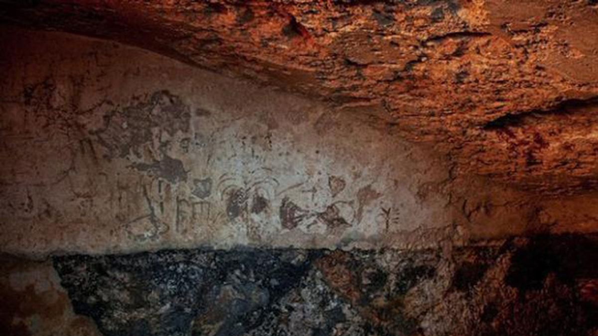 Encuentran un misterioso mensaje con grafitis dentro de una cámara de hace 2.000 años