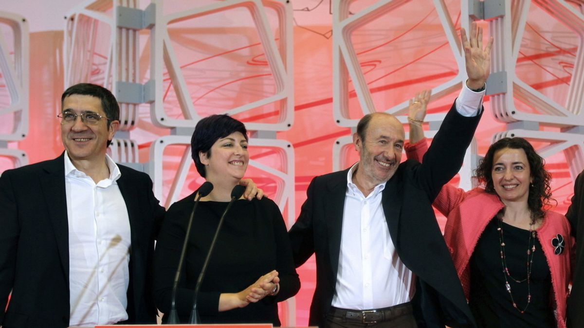 Acto electoral del PSOE en San Sebastián