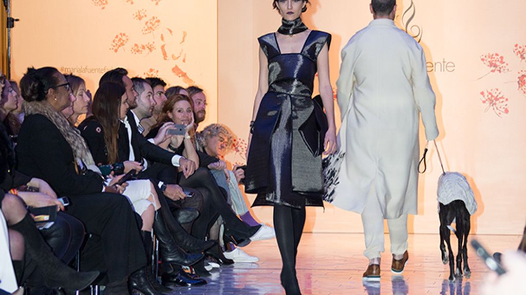 Ambiente en el desfile