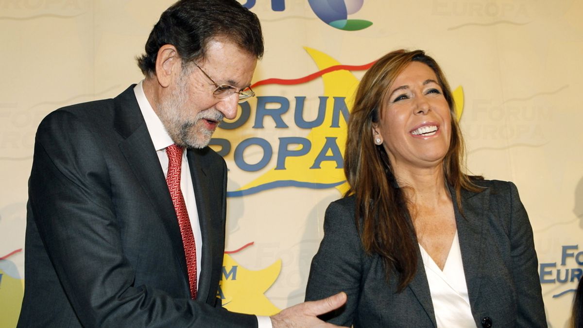 Rajoy y Alicia Sánchez-Camacho. Foto: EFE