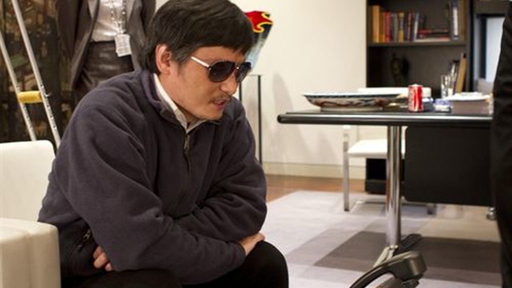 El disidente chino Chen Guangcheng El disidente chino Chen Guangcheng
