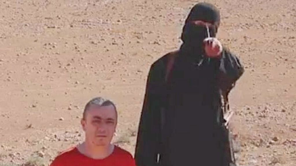 Alan Henning en un vídeo del Estado Islámico