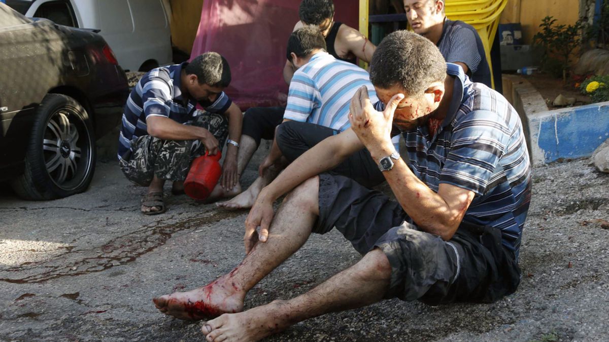 Cinco heridos por dos proyectiles en un barrio periférico de Beirut