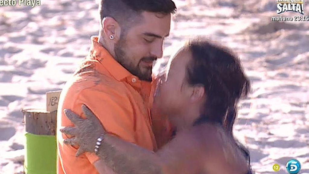 Chiqui y Borja dormirán juntos en el palafito