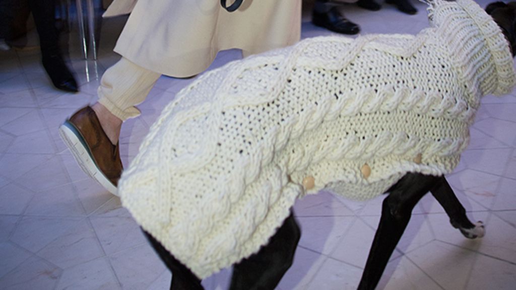 Ambiente en el desfile