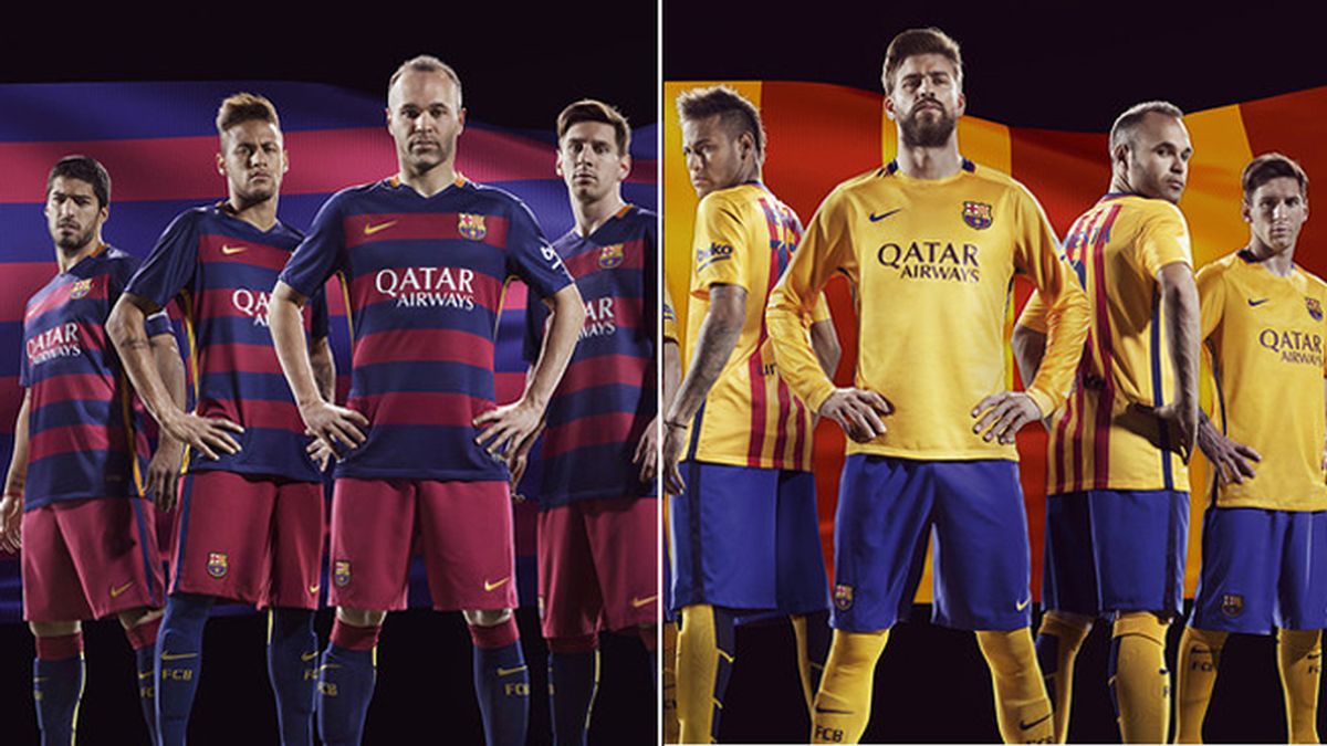 Nueva equipación del FC Barcelona