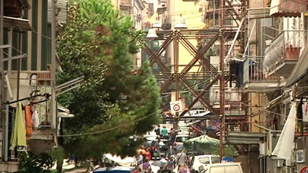Las laberínticas calles del casco antiguo de Nápoles