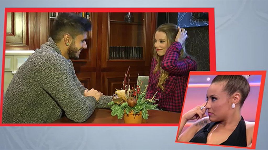 Iván saca sus armas de seducción con Diolinda