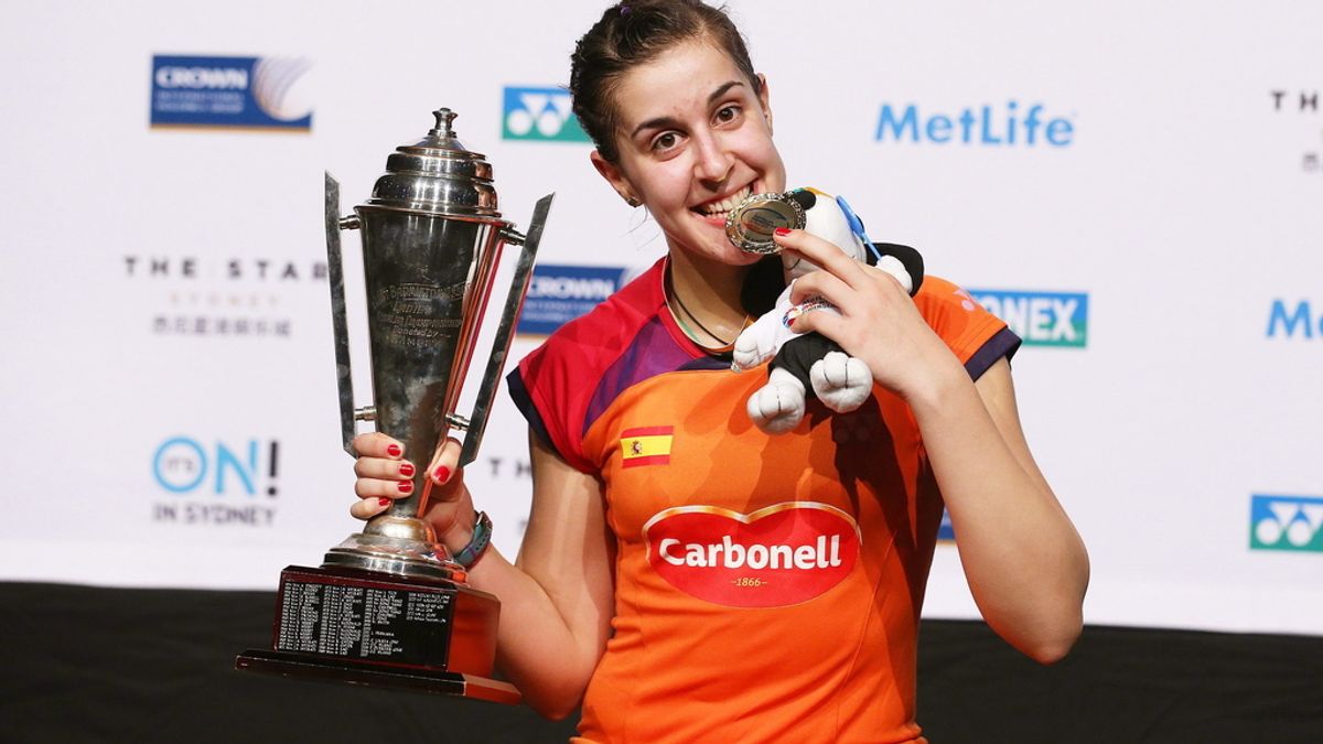 Carolina Marín, campeona del Open de Australia