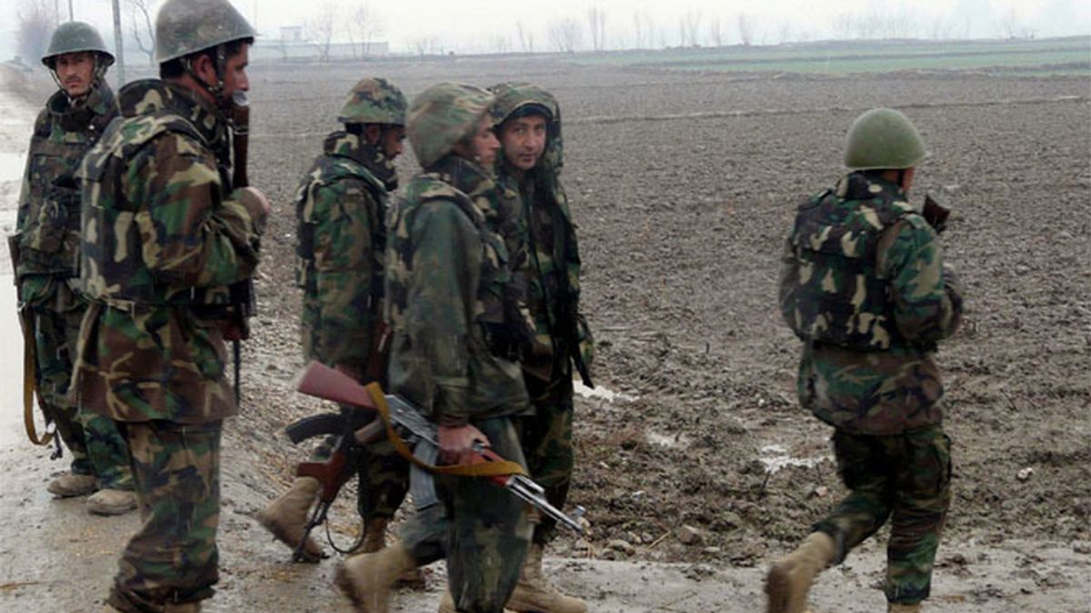 Soldados afganos