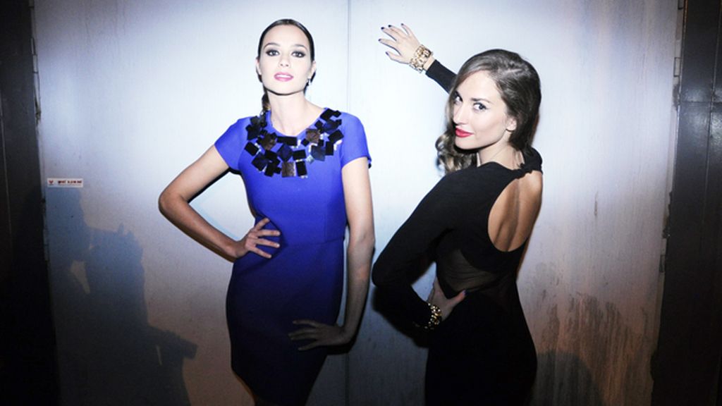 Las protagonistas de "Tierra de Lobos", Dafne Fernández y Silvia Alonso