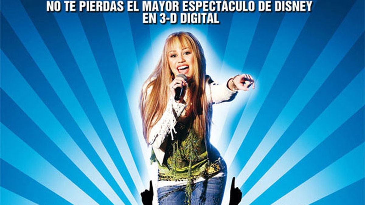 Cartel promocional de Hannah Montana