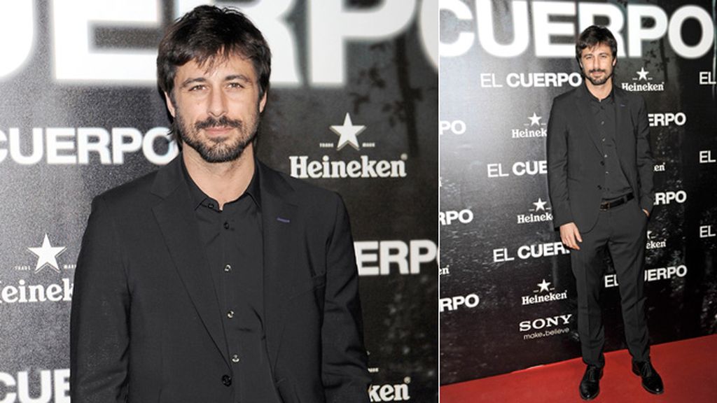 Belén Rueda deja 'solos' a Hugo Silva y Coronado en el estreno de 'El cuerpo'