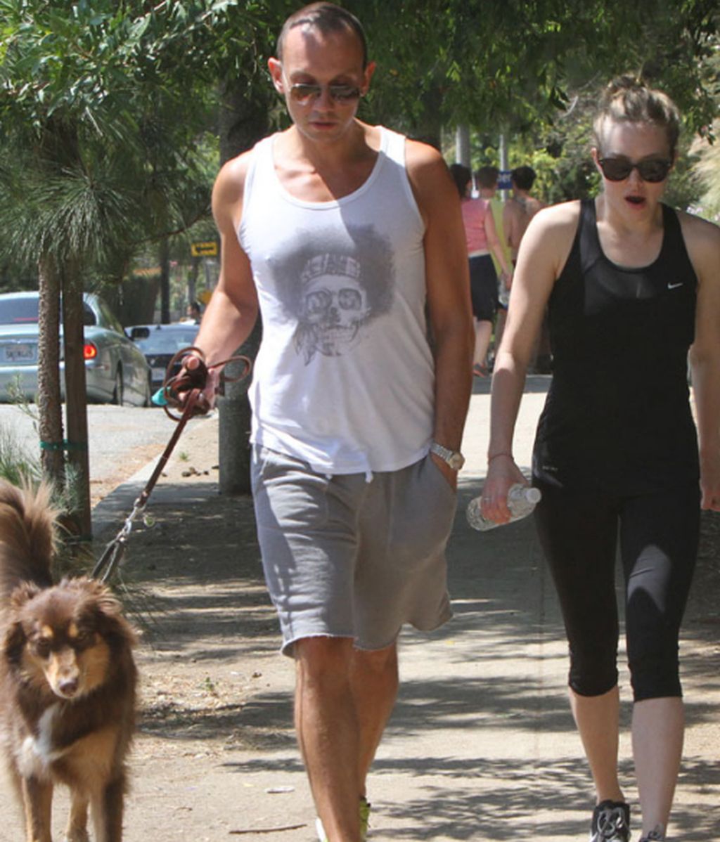Amanda Seyfried hace deporte con el amor de su vida... su perro Finn