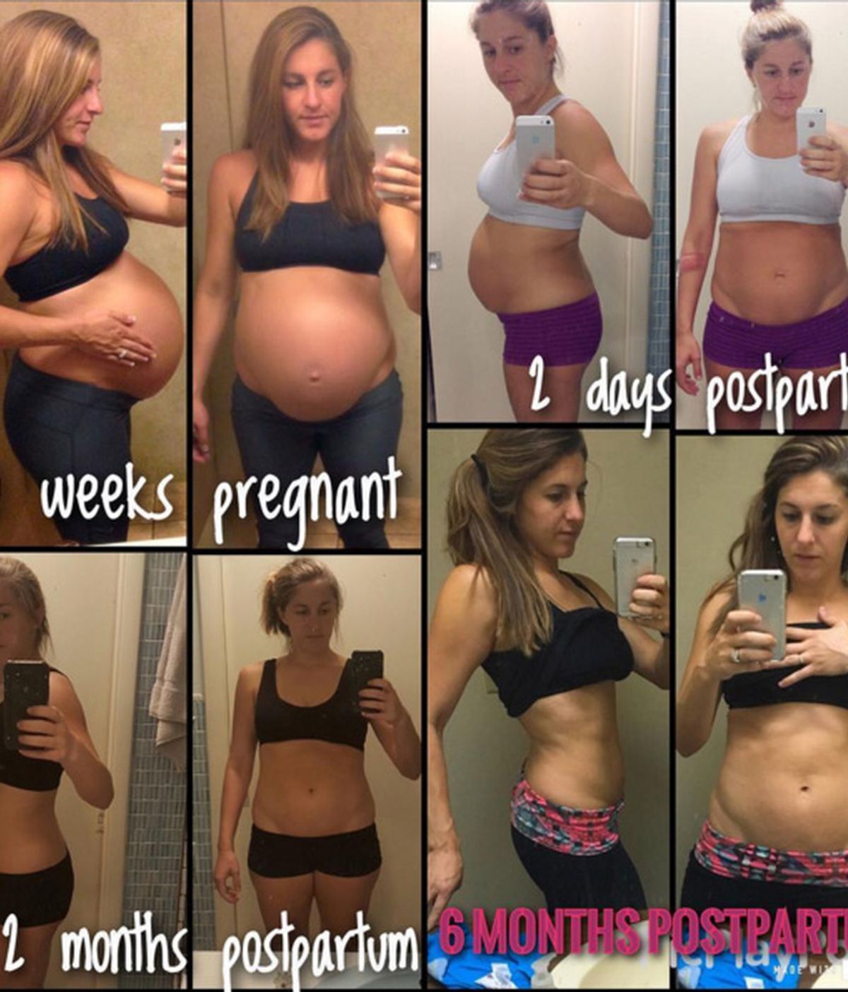 De dar a luz a un vientre perfecto en solo 6 meses