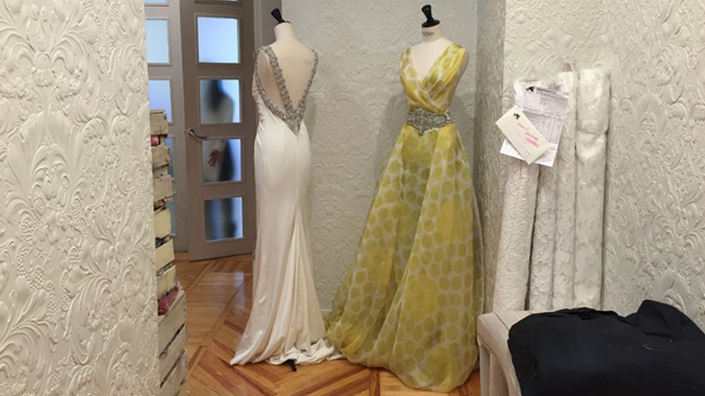 interior del taller de Lorenzo Caprile