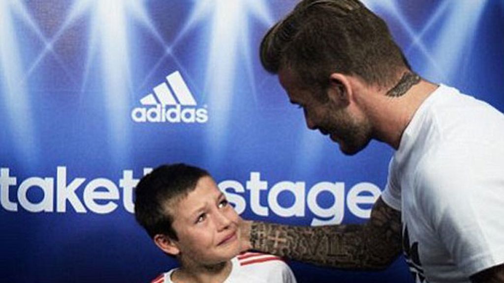 David Beckham para Adidas