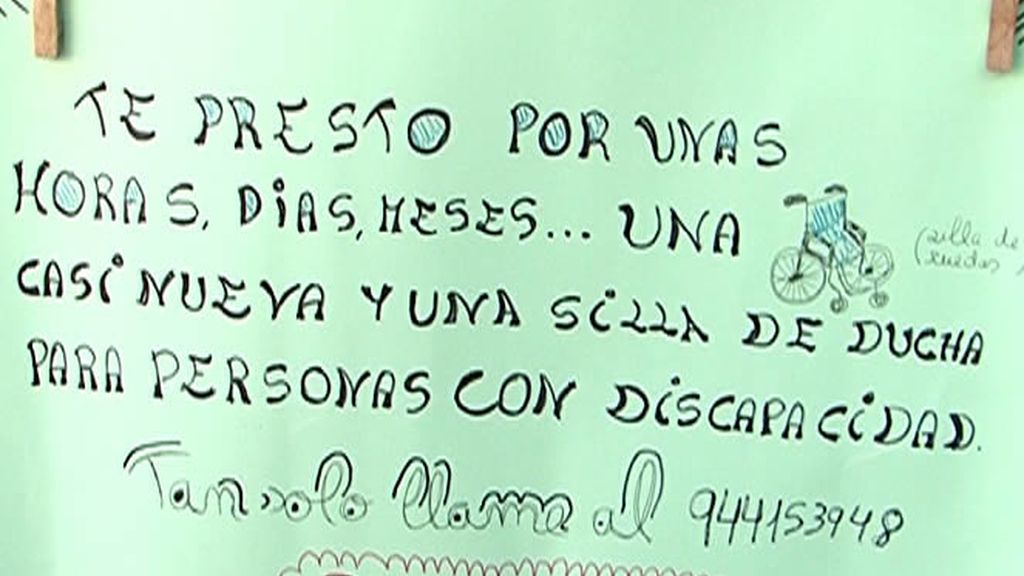 Una silla de ruedas totalmente gratis, esto es caridad