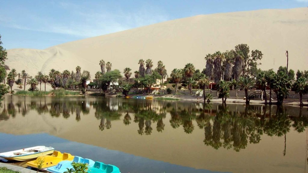 Un oasis en el desierto peruano
