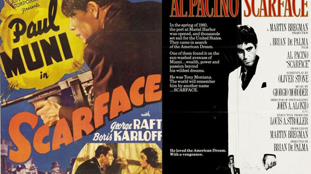 Scarface, el precio del poder (1983) vs Scarface, el terror del Hampa (1932)