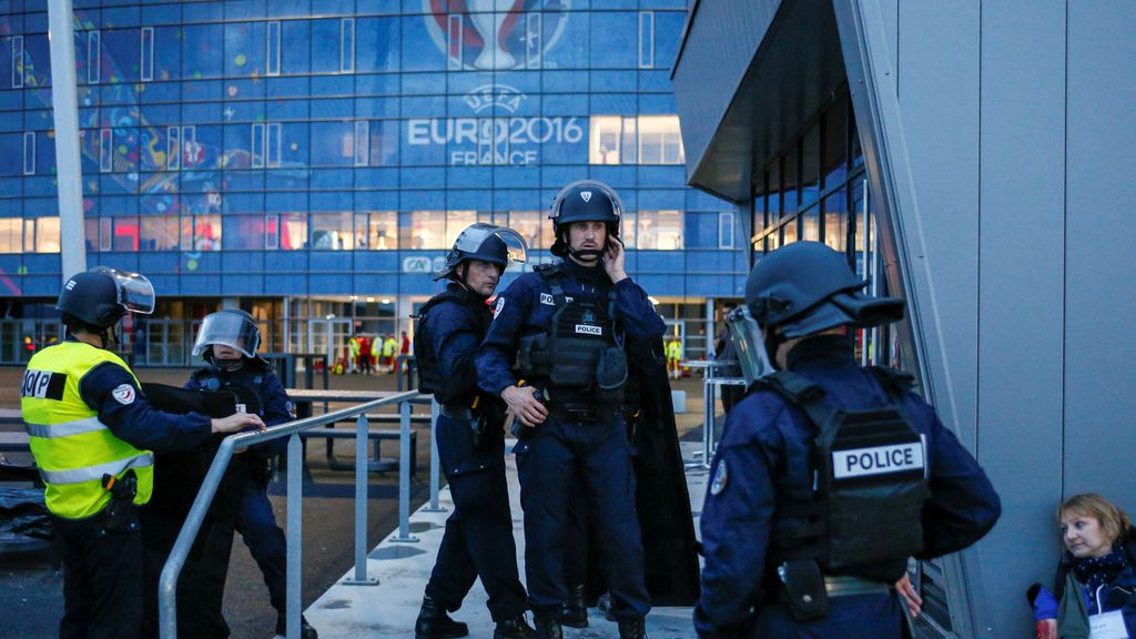 Así fue el simulacro de seguridad a las puertas del estadio