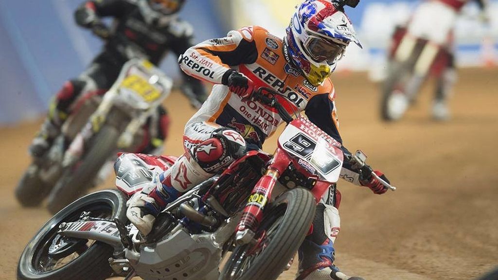 Marc Márquez también manda en dirt track: campeón ante el especialista americano