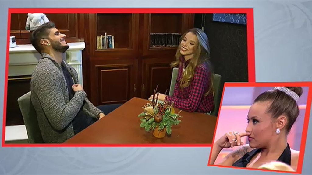Iván saca sus armas de seducción con Diolinda