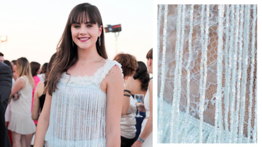 Lucía Ramos decidió enfrentarse al calor con este vestido de Georges Chakra