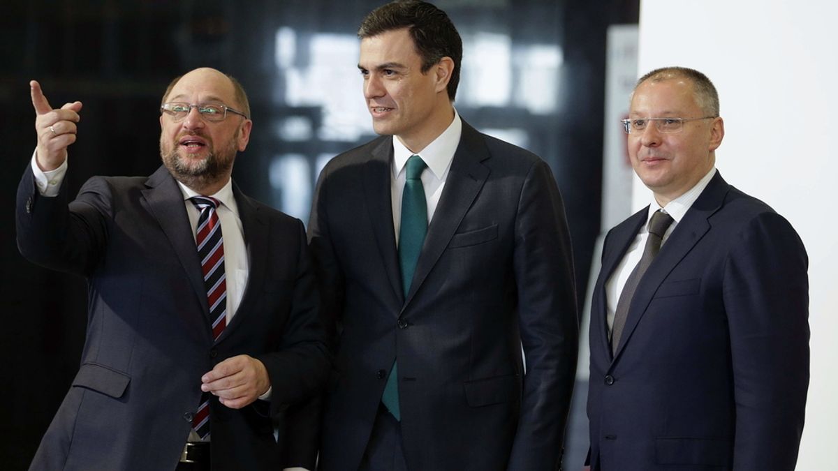 Sánchez ante sus colegas europeos: Las políticas de Rajoy están lejos de resolver los problemas del paro