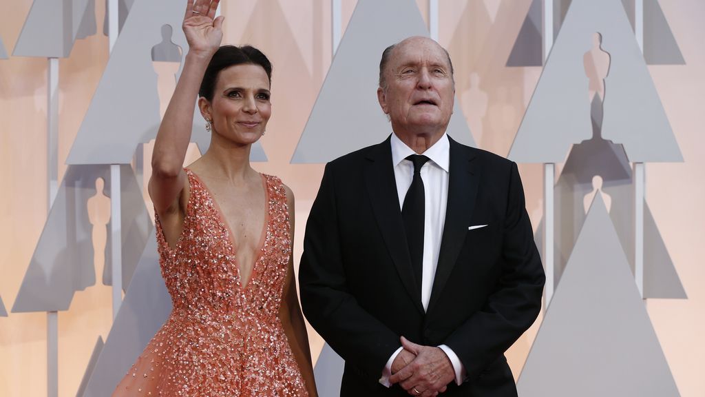 Robert Duvall y su mujer