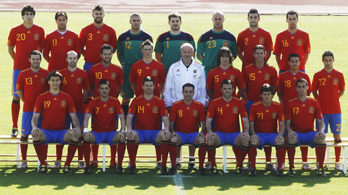 Foto oficial de "La Roja" Foto oficial de "La Roja"