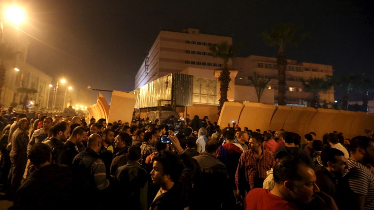 Protesta en Egipto