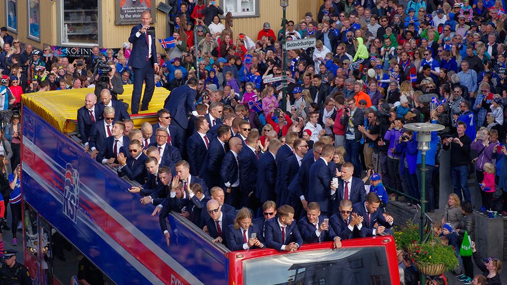 Islandia celebró su llegada a cuartos como una victoria (04/07/2016)
