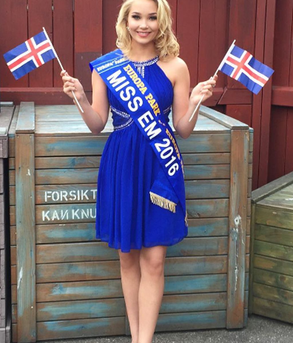 Islandia arrasa en Miss Eurocopa
