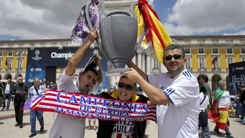 Lisboa, capital de la fiesta del fútbol