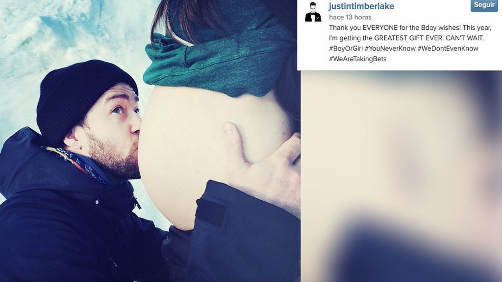 Justin Timberlake confirma que espera un bebé con una 