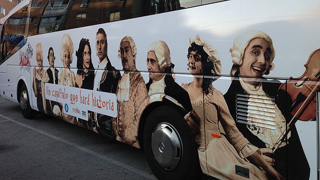 telecinco.es acompaña a los actores de 'Aída' al festival de Vitoria