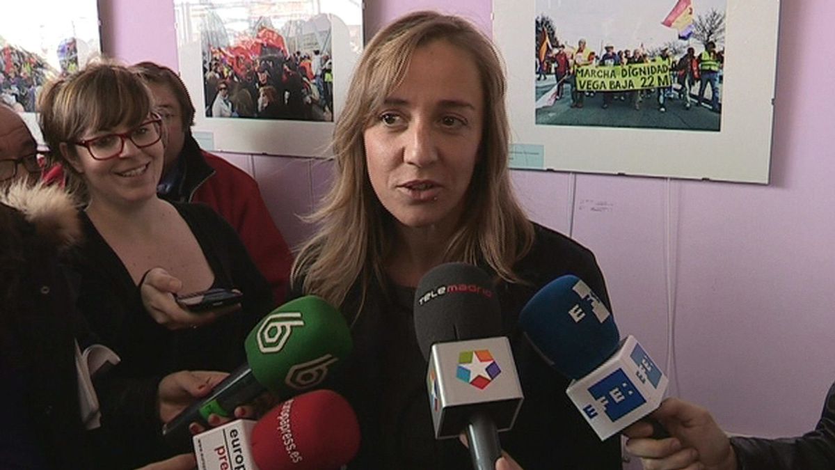 Tania Sánchez, candidata de IU para presidir la Comunidad de Madrid