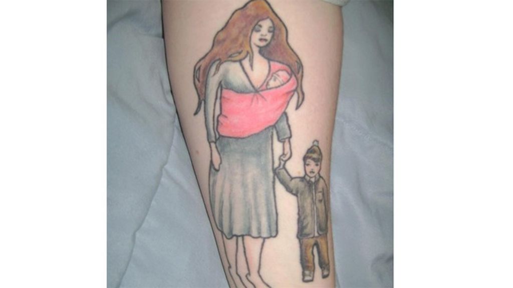 Curiosos homenajes a los hijos en la piel