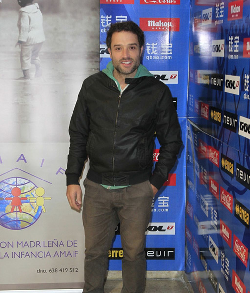 El actor Daniel Guzmán jugó de portero