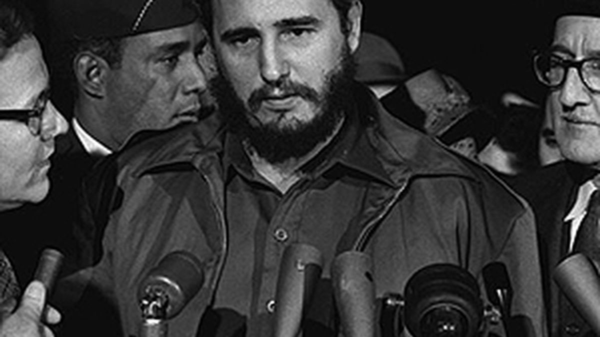 Castro a su llegada a Washington en abril de 1959, con motivo de su visita a Estados Unidos.
