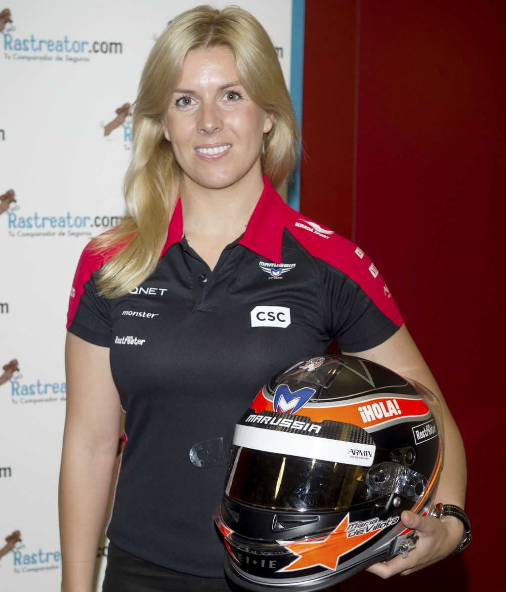 María de Villota, primera mujer española piloto de Fórmula 1