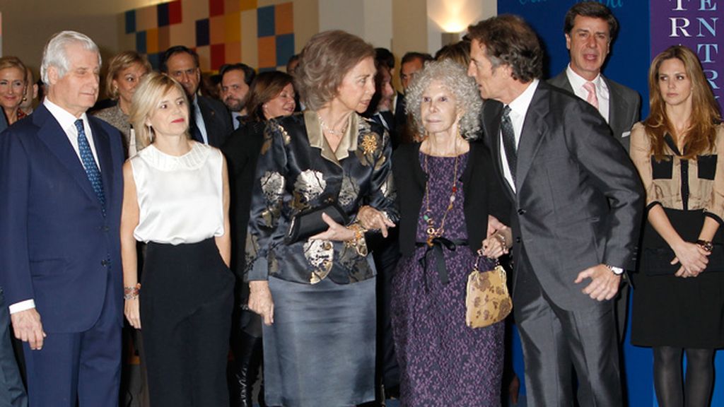 Amigos y familia pudieron disfrutar de las obras privadas