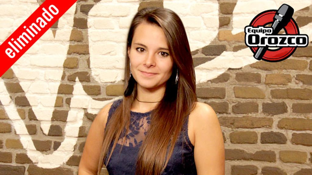 Rocío Rivas, 23 años, equipo Orozco | Eliminada