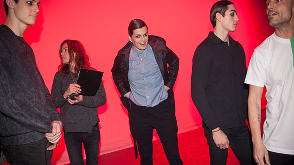 Asistentes desfile Davidelfin