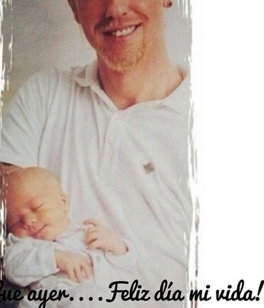 Romina Belluscio: "!Feliz día mi amor, eres un gran padre!"