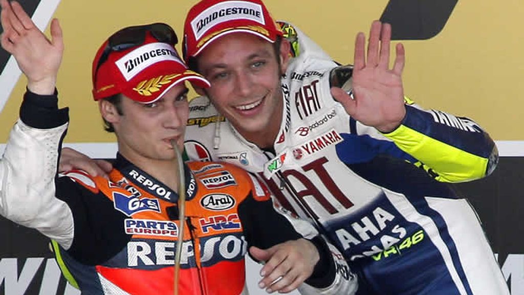 Rossi, el rey en Jerez; Pedrosa, segundo Rossi, el rey en Jerez; Pedrosa, segundo