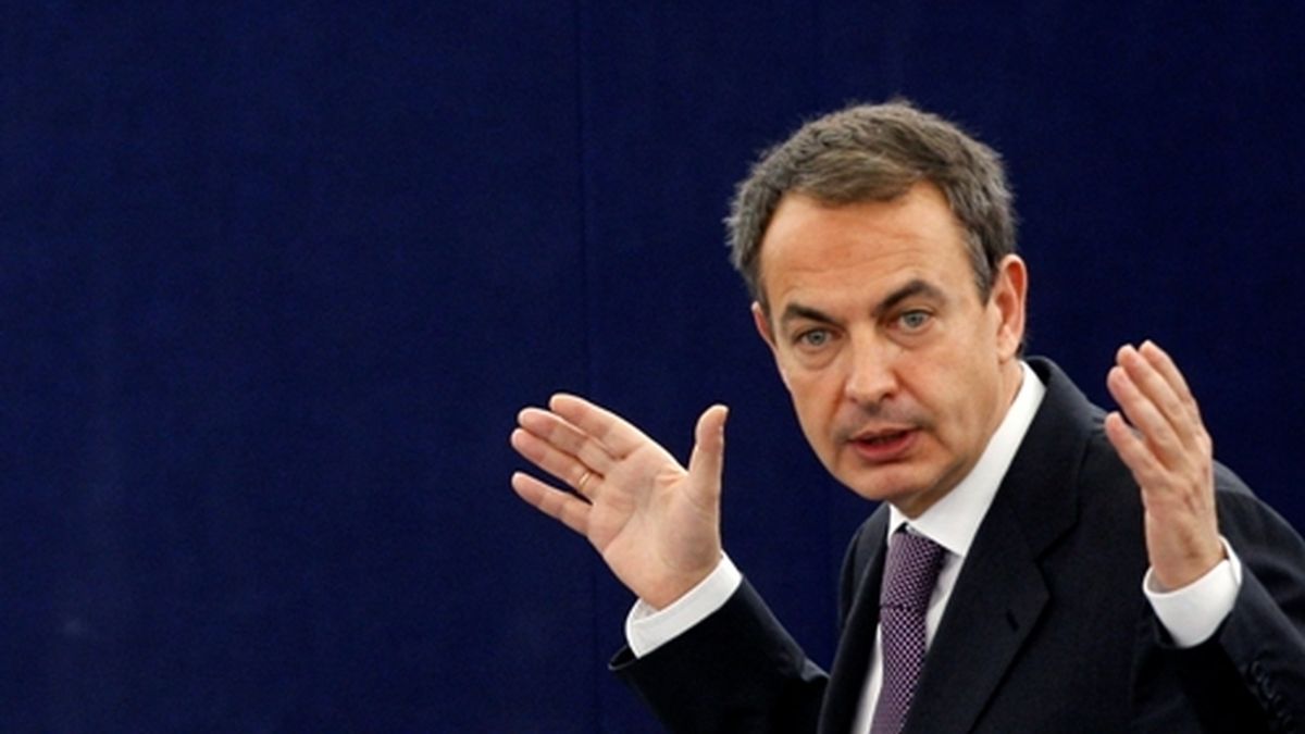 Zapatero se estrena en la Eurocámara